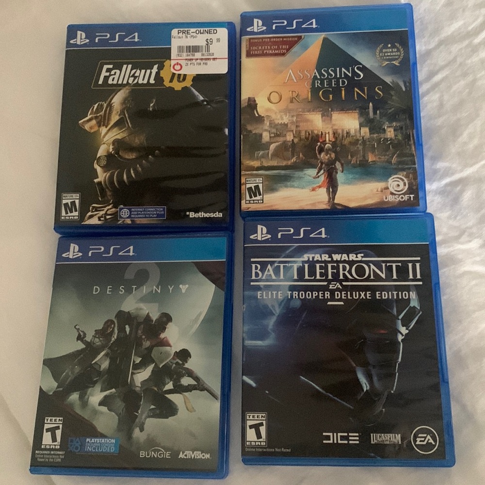 PS4 game bundle